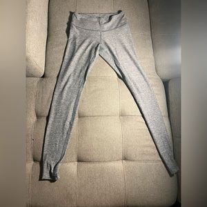 Gray high rise lululemon leggings -GUC - extremely soft